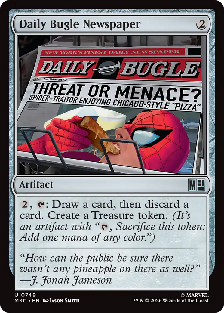 Daily Bugle Newspaper [Marvel Super Heroes Commander] | Gear Gaming Bentonville