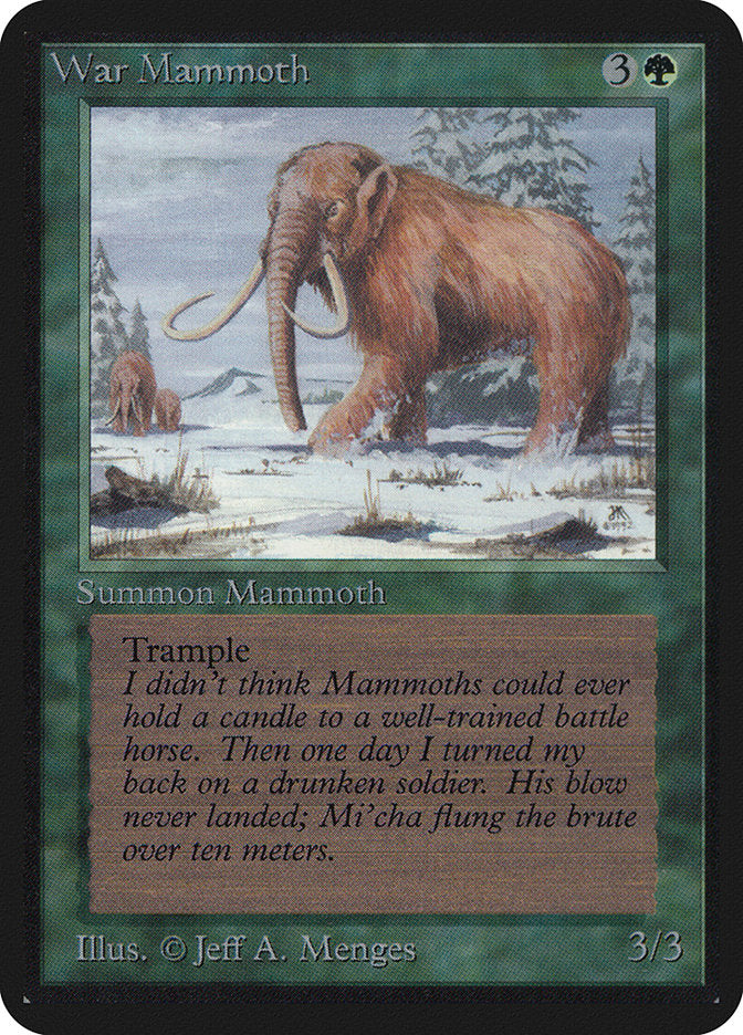 War Mammoth [Alpha Edition] | Gear Gaming Bentonville