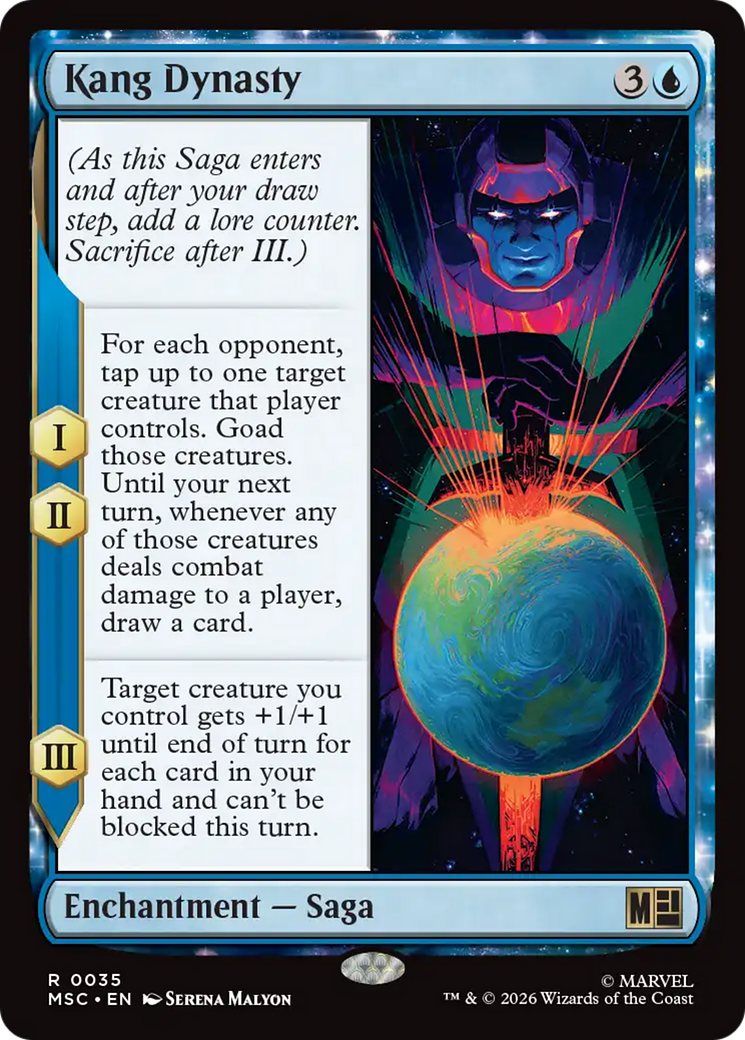 Kang Dynasty (Surge Foil) [Marvel Super Heroes Commander] | Gear Gaming Bentonville