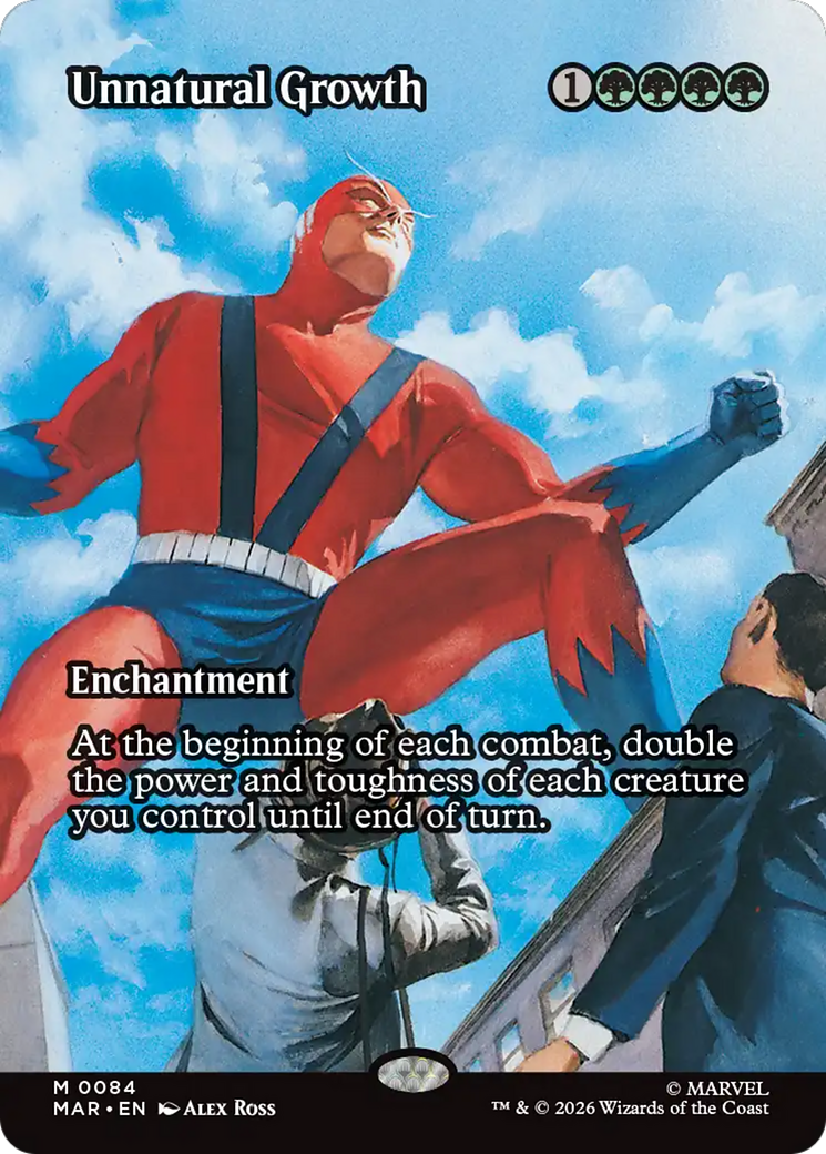 Unnatural Growth (Borderless) [Marvel Universe: Eternal-Legal] | Gear Gaming Bentonville