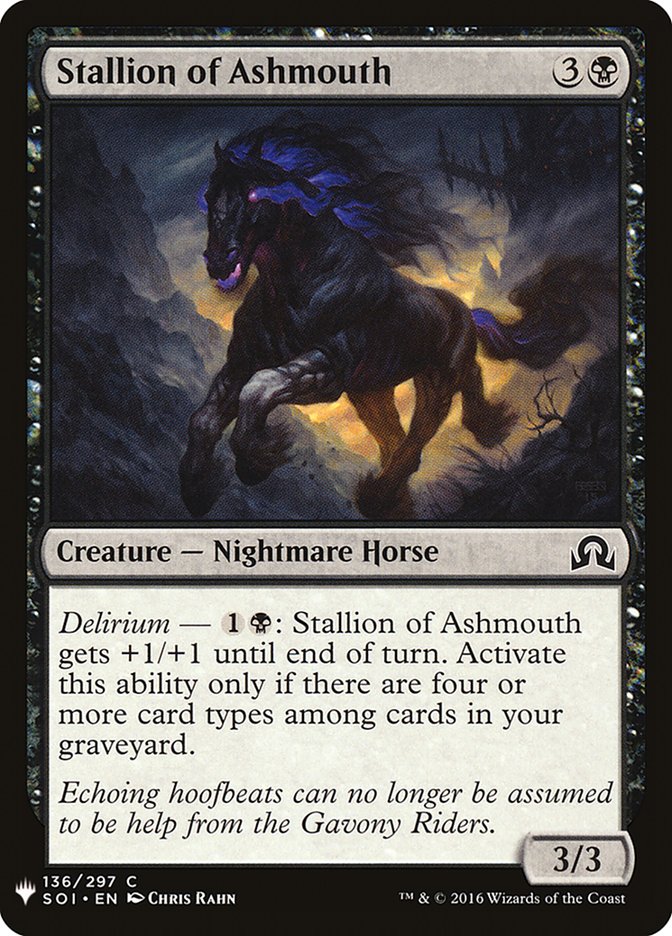 Stallion of Ashmouth [Mystery Booster] | Gear Gaming Bentonville