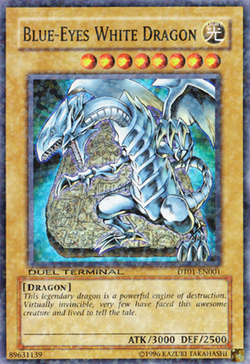 Blue-Eyes White Dragon [DT01-EN001] Super Rare | Gear Gaming Bentonville