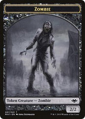 Zombie // Golem Double-Sided Token [Modern Horizons Tokens] | Gear Gaming Bentonville