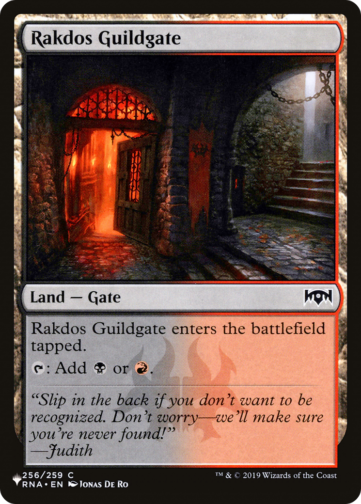 Rakdos Guildgate (256) [The List] | Gear Gaming Bentonville