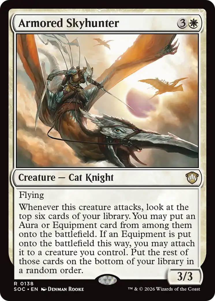 Armored Skyhunter [Secrets of Strixhaven Commander] | Gear Gaming Bentonville