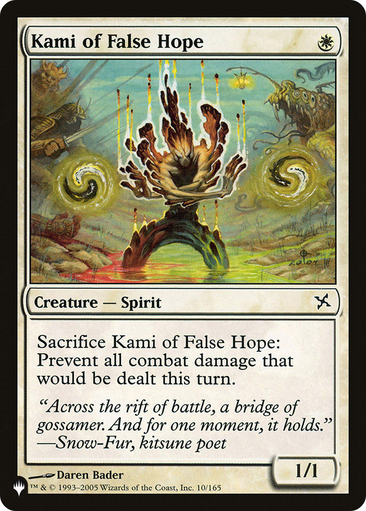 Kami of False Hope [The List Reprints] | Gear Gaming Bentonville