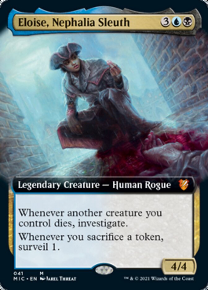 Eloise, Nephalia Sleuth (Extended Art) [Innistrad: Midnight Hunt Commander] | Gear Gaming Bentonville