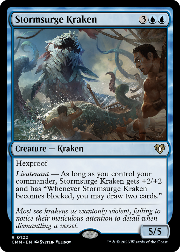 Stormsurge Kraken [Commander Masters] | Gear Gaming Bentonville