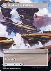 Branchloft Pathway // Boulderloft Pathway (Borderless Alternate Art) [Zendikar Rising] | Gear Gaming Bentonville