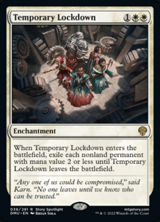 Temporary Lockdown [Dominaria United] | Gear Gaming Bentonville