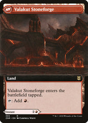 Valakut Awakening // Valakut Stoneforge (Extended Art) [Zendikar Rising] | Gear Gaming Bentonville