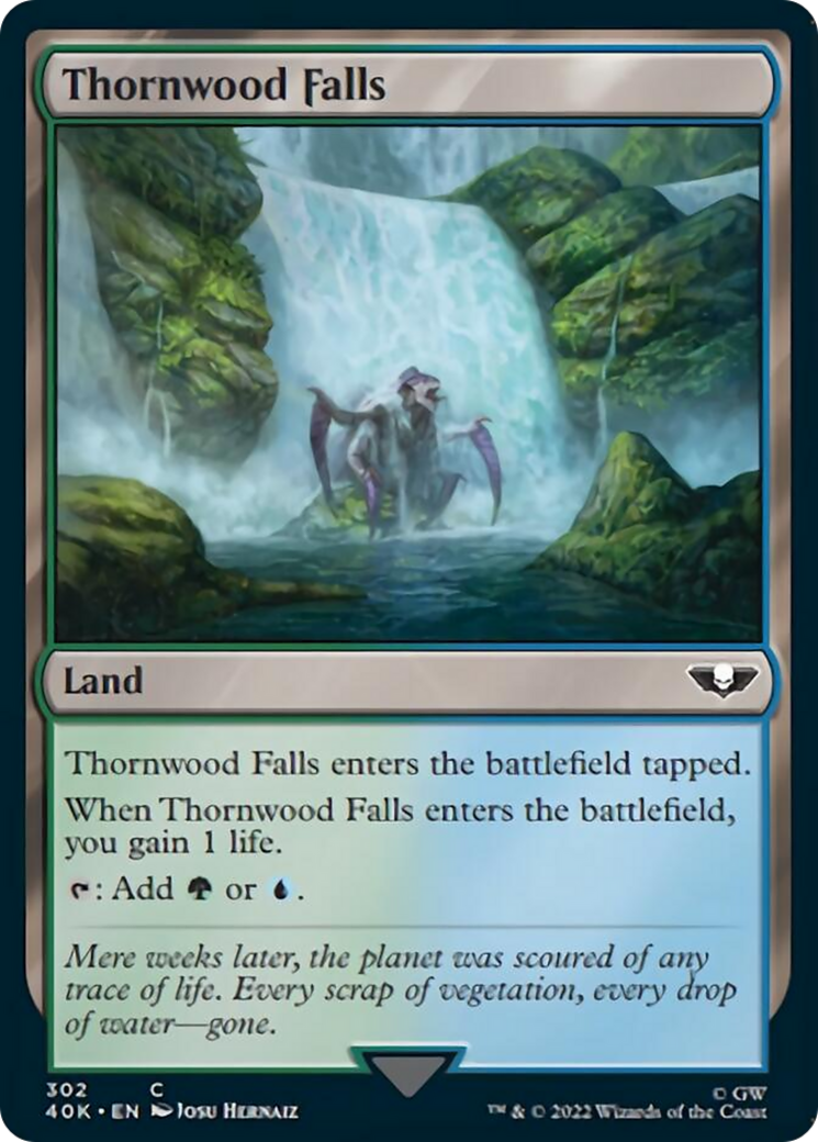 Thornwood Falls (Surge Foil) [Warhammer 40,000] | Gear Gaming Bentonville