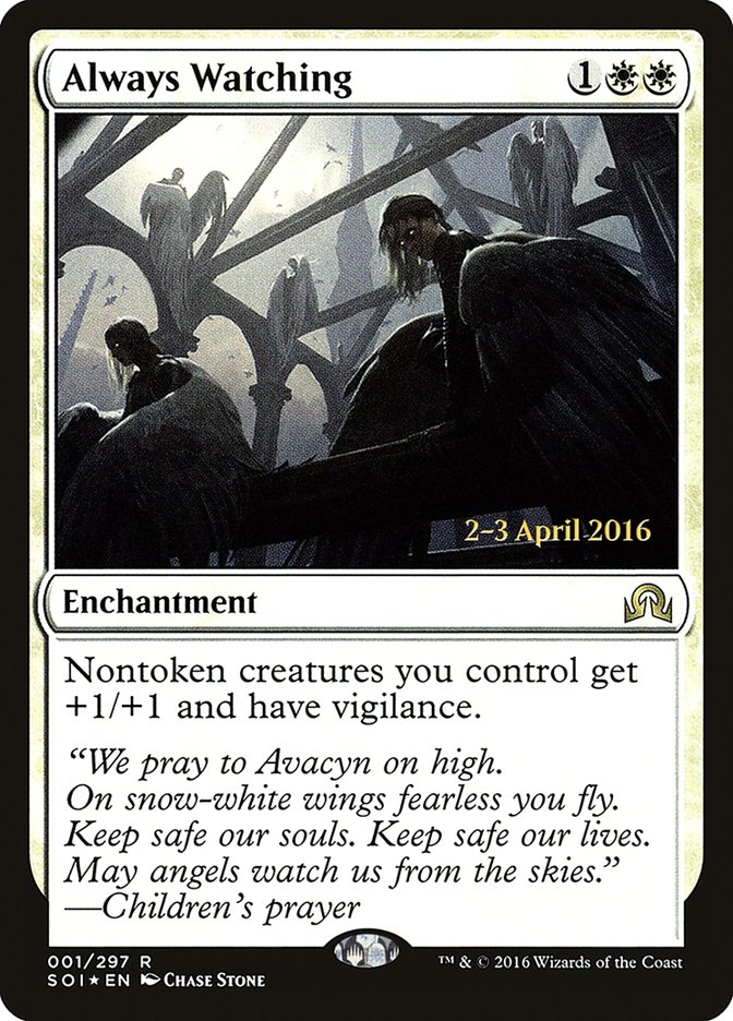 Always Watching [Shadows over Innistrad Prerelease Promos] | Gear Gaming Bentonville