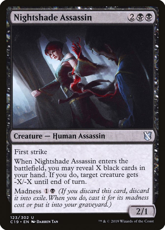 Nightshade Assassin [Commander 2019] | Gear Gaming Bentonville