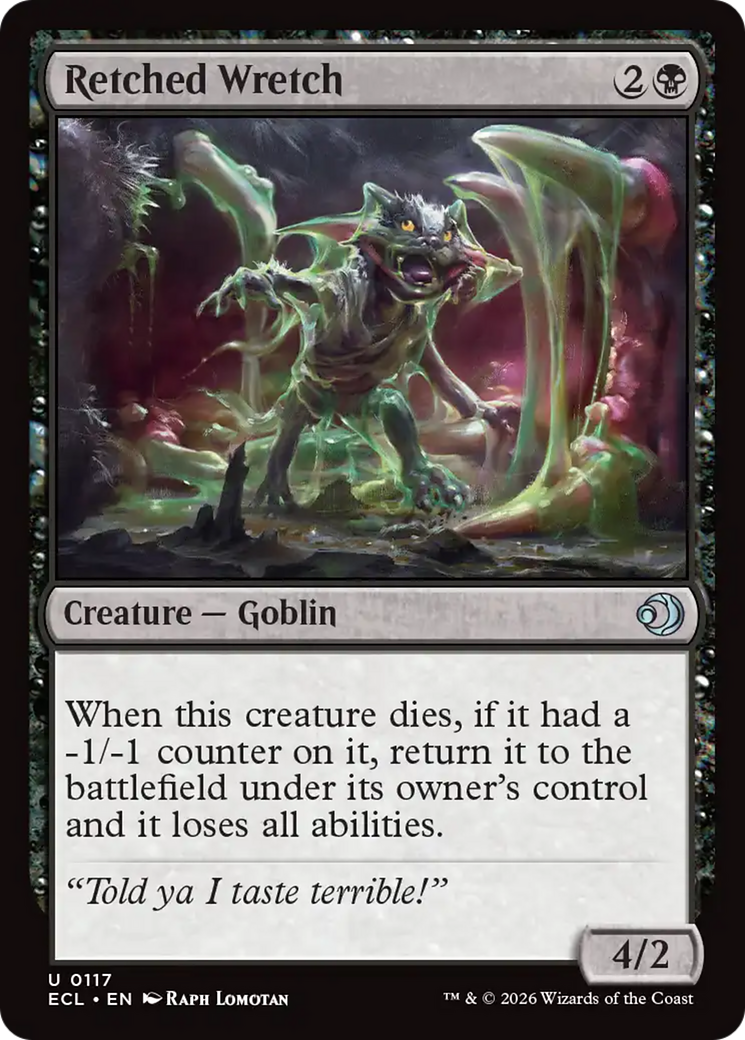 Retched Wretch [Lorwyn Eclipsed] | Gear Gaming Bentonville