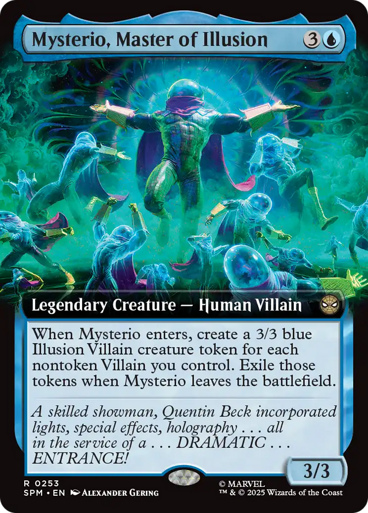 Mysterio, Master of Illusion (Extended Card) [Marvel's Spider-Man] | Gear Gaming Bentonville