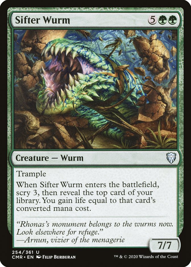 Sifter Wurm [Commander Legends] | Gear Gaming Bentonville