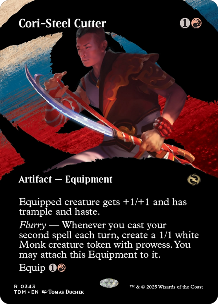 Cori-Steel Cutter (Borderless) [Tarkir: Dragonstorm] | Gear Gaming Bentonville