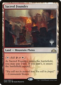 Sacred Foundry (254) [Promo Pack: Throne of Eldraine] | Gear Gaming Bentonville