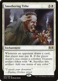 Smothering Tithe (22) [Promo Pack: Throne of Eldraine] | Gear Gaming Bentonville