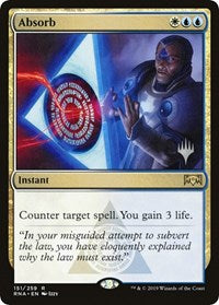 Absorb (151) [Promo Pack: Throne of Eldraine] | Gear Gaming Bentonville