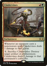 Cindervines (161) [Promo Pack: Throne of Eldraine] | Gear Gaming Bentonville