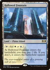 Hallowed Fountain (251) [Promo Pack: Throne of Eldraine] | Gear Gaming Bentonville
