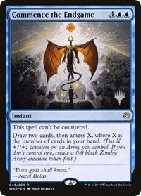 Commence the Endgame (45) [Promo Pack: Throne of Eldraine] | Gear Gaming Bentonville