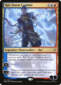 Ral, Storm Conduit (211) [Promo Pack: Throne of Eldraine] | Gear Gaming Bentonville