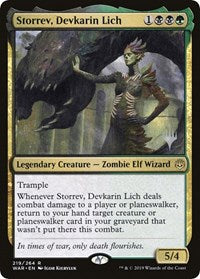 Storrev, Devkarin Lich (219) [Promo Pack: Throne of Eldraine] | Gear Gaming Bentonville