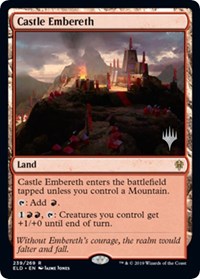 Castle Embereth (239) [Promo Pack: Throne of Eldraine] | Gear Gaming Bentonville