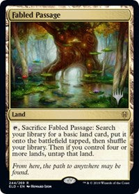 Fabled Passage (244) [Promo Pack: Throne of Eldraine] | Gear Gaming Bentonville