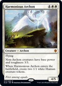 Harmonious Archon (17) [Promo Pack: Throne of Eldraine] | Gear Gaming Bentonville