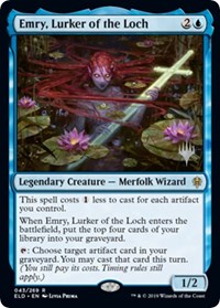 Emry, Lurker of the Loch (43) [Promo Pack: Throne of Eldraine] | Gear Gaming Bentonville