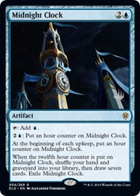 Midnight Clock (54) [Promo Pack: Throne of Eldraine] | Gear Gaming Bentonville