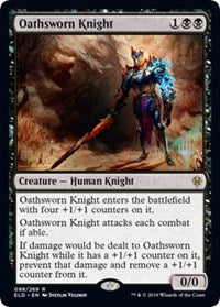 Oathsworn Knight (98) [Promo Pack: Throne of Eldraine] | Gear Gaming Bentonville
