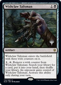 Wishclaw Talisman (110) [Promo Pack: Throne of Eldraine] | Gear Gaming Bentonville