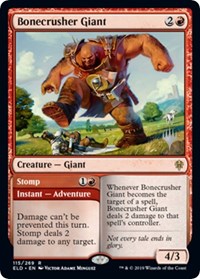 Bonecrusher Giant (115) [Promo Pack: Throne of Eldraine] | Gear Gaming Bentonville