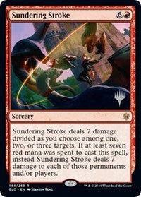 Sundering Stroke (144) [Promo Pack: Throne of Eldraine] | Gear Gaming Bentonville