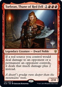 Torbran, Thane of Red Fell (147) [Promo Pack: Throne of Eldraine] | Gear Gaming Bentonville