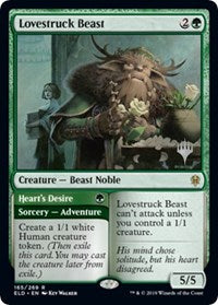 Lovestruck Beast (165) [Promo Pack: Throne of Eldraine] | Gear Gaming Bentonville