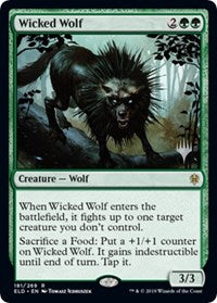 Wicked Wolf (181) [Promo Pack: Throne of Eldraine] | Gear Gaming Bentonville