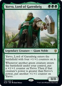 Yorvo, Lord of Garenbrig (185) [Promo Pack: Throne of Eldraine] | Gear Gaming Bentonville