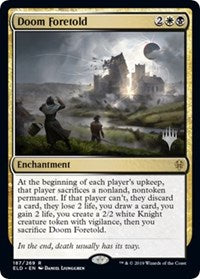 Doom Foretold (187) [Promo Pack: Throne of Eldraine] | Gear Gaming Bentonville