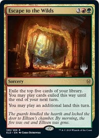 Escape to the Wilds (189) [Promo Pack: Throne of Eldraine] | Gear Gaming Bentonville