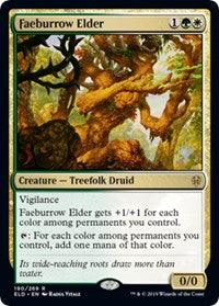 Faeburrow Elder (190) [Promo Pack: Throne of Eldraine] | Gear Gaming Bentonville
