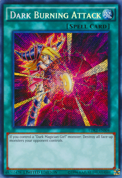 Dark Burning Attack [LDK2-ENS04] Secret Rare | Gear Gaming Bentonville