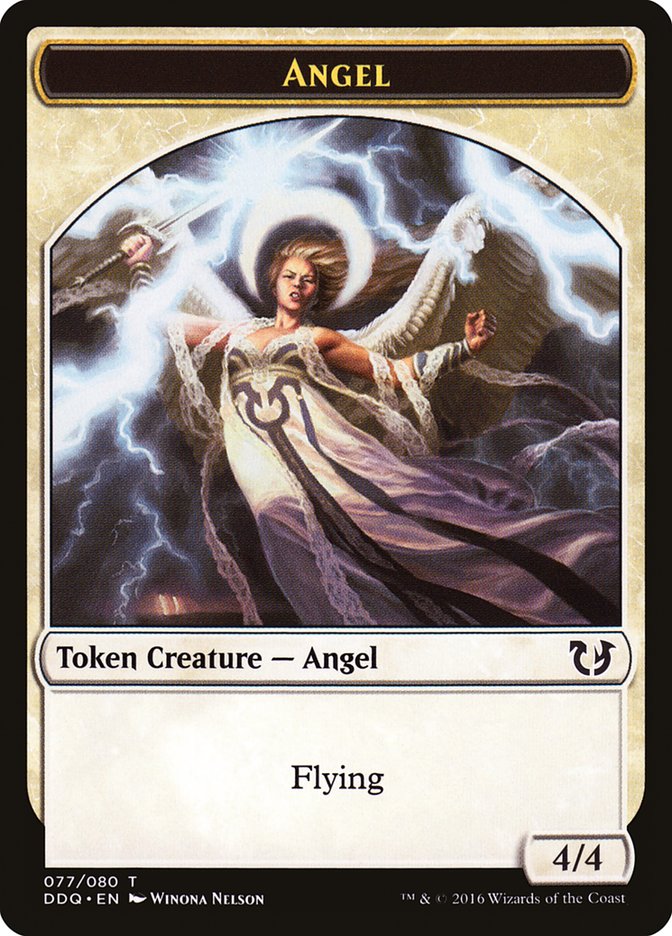 Angel Token [Duel Decks: Blessed vs. Cursed] | Gear Gaming Bentonville