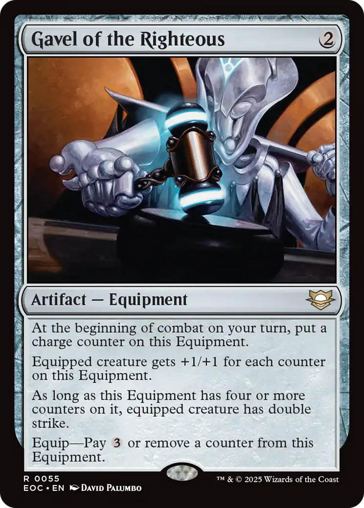 Gavel of the Righteous [Edge of Eternities Commander] | Gear Gaming Bentonville