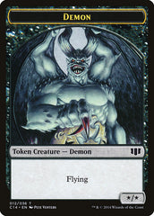 Demon (012/036) // Zombie (016/036) Double-Sided Token [Commander 2014 Tokens] | Gear Gaming Bentonville